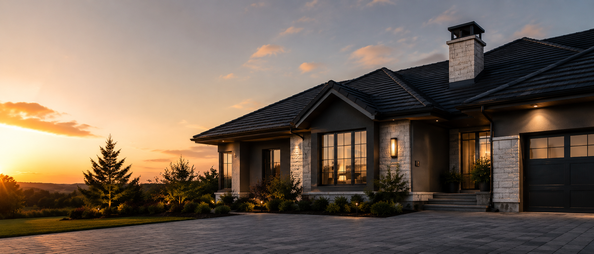 Residential home with professionally restored roof in Ballarat Victoria